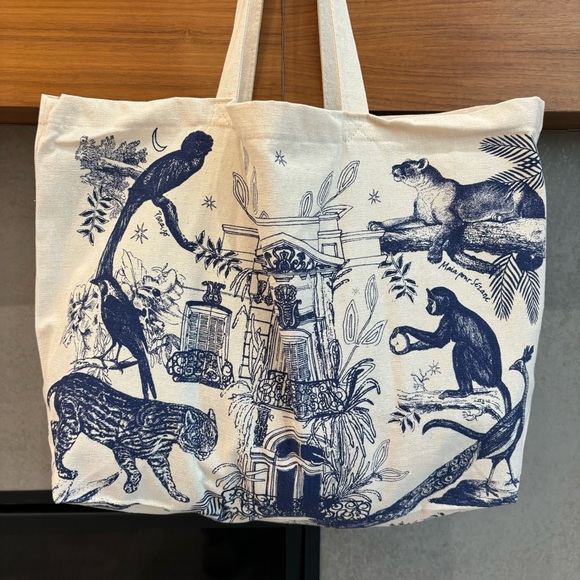 NEW Sézane Canvas Shoulder Bag - Picture 5 of 10